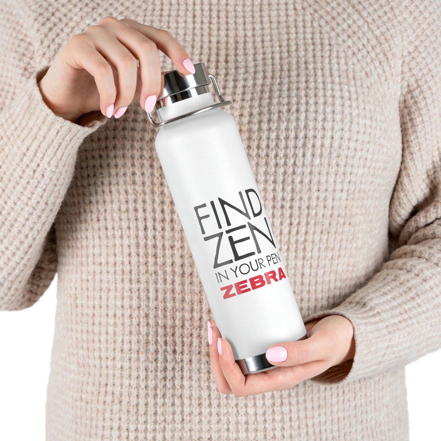 Copper Vacuum Insulated Bottle, 22oz