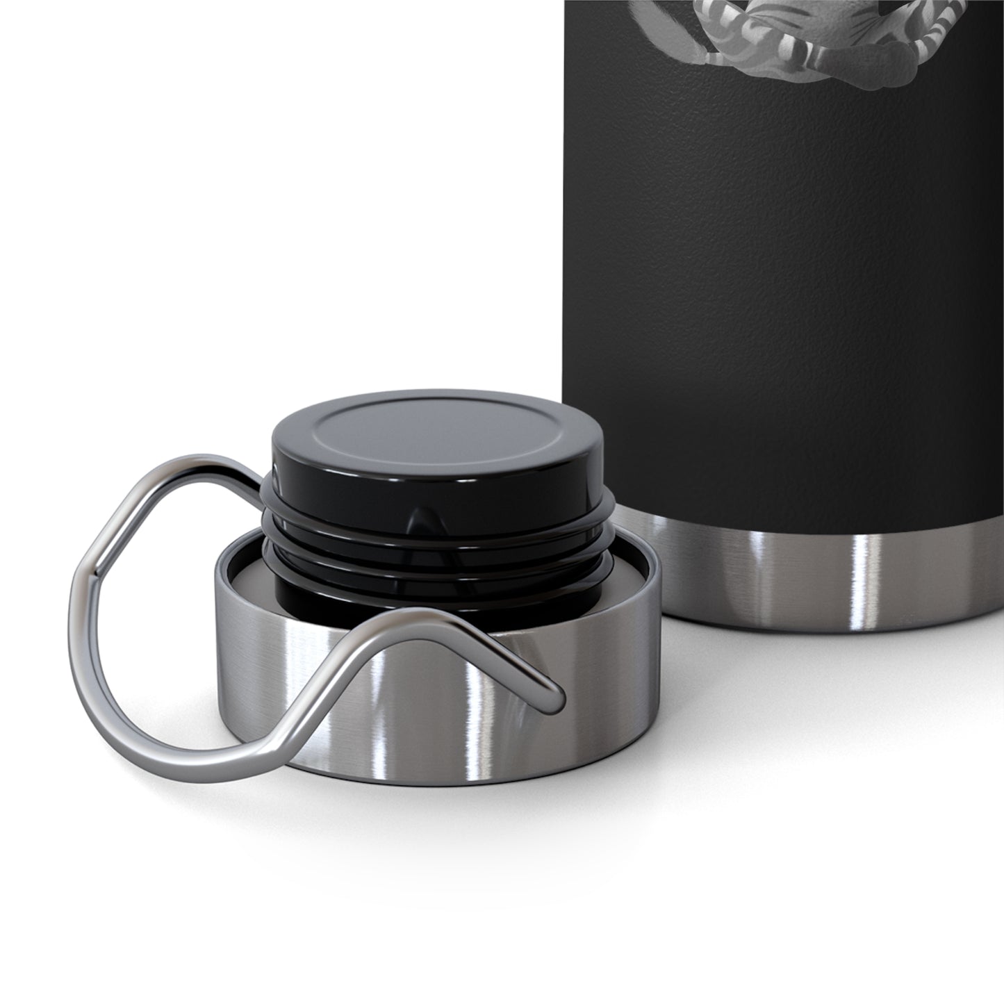 Copper Vacuum Insulated Bottle, 22oz - Zebra Pose
