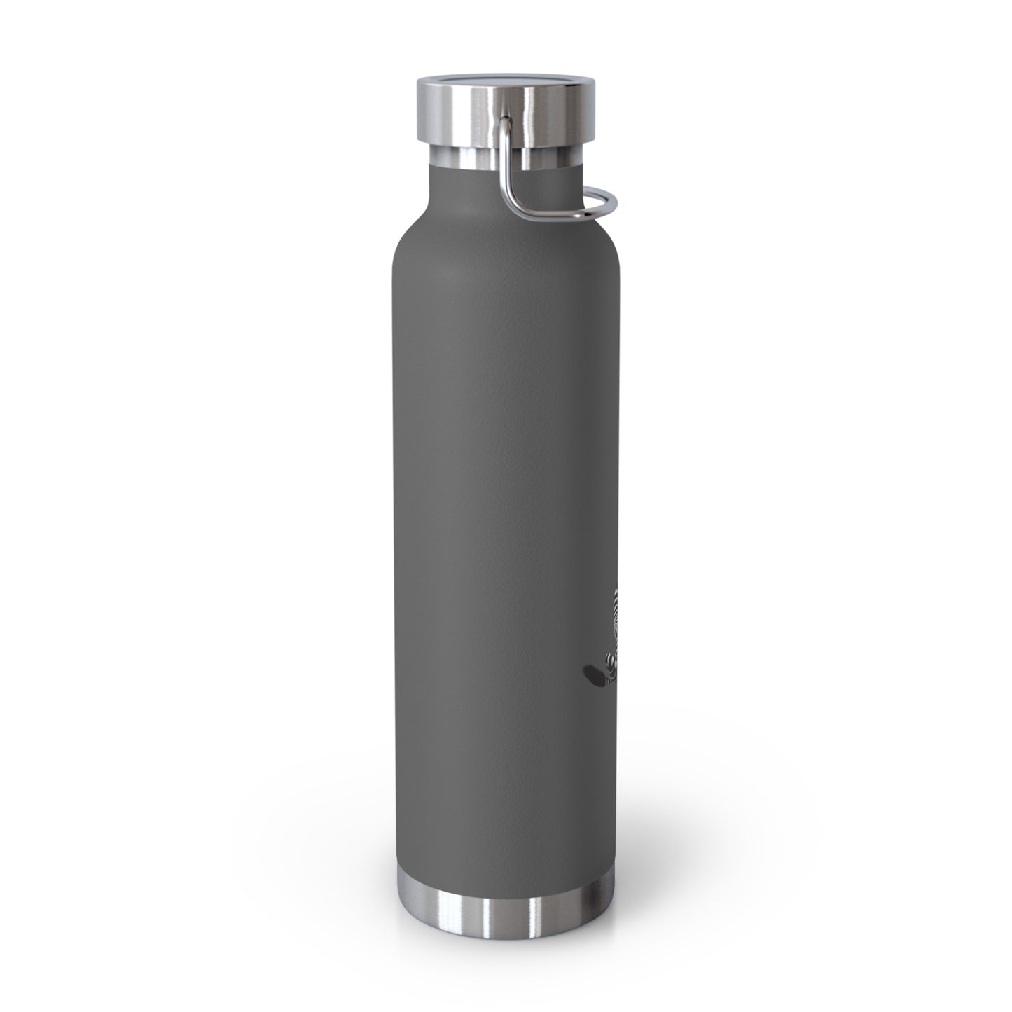 Copper Vacuum Insulated Bottle, 22oz - Zebra Pose