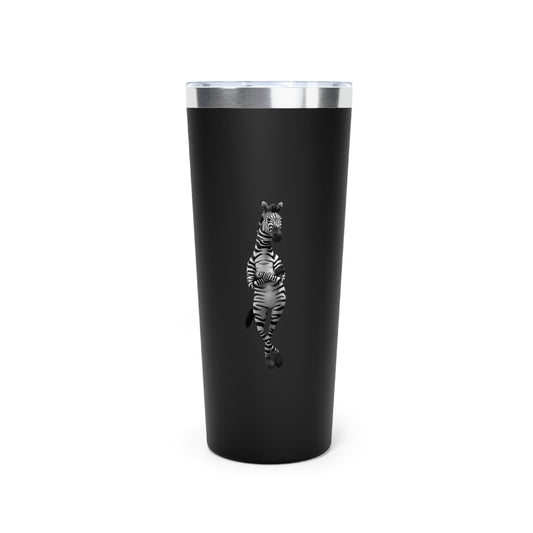 Copper Vacuum Insulated Tumbler, 22oz - Zebra Pose