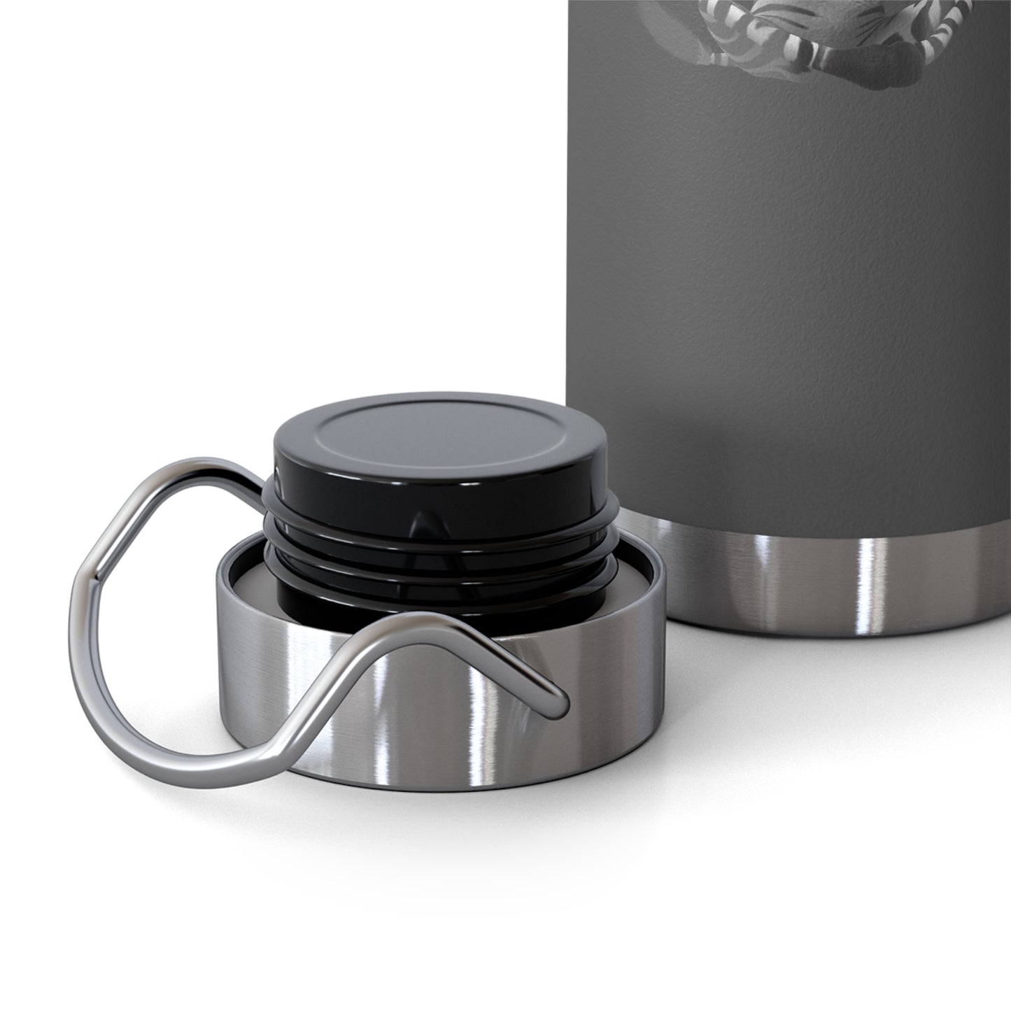 Copper Vacuum Insulated Bottle, 22oz - Zebra Pose