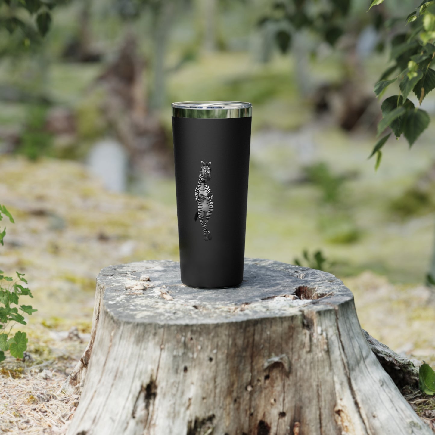 Copper Vacuum Insulated Tumbler, 22oz - Zebra Pose