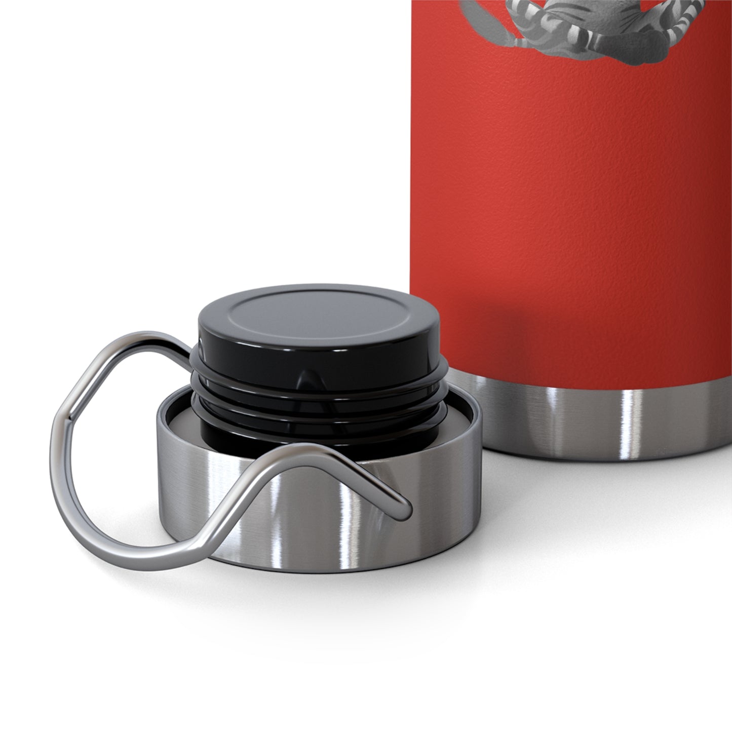 Copper Vacuum Insulated Bottle, 22oz - Zebra Pose