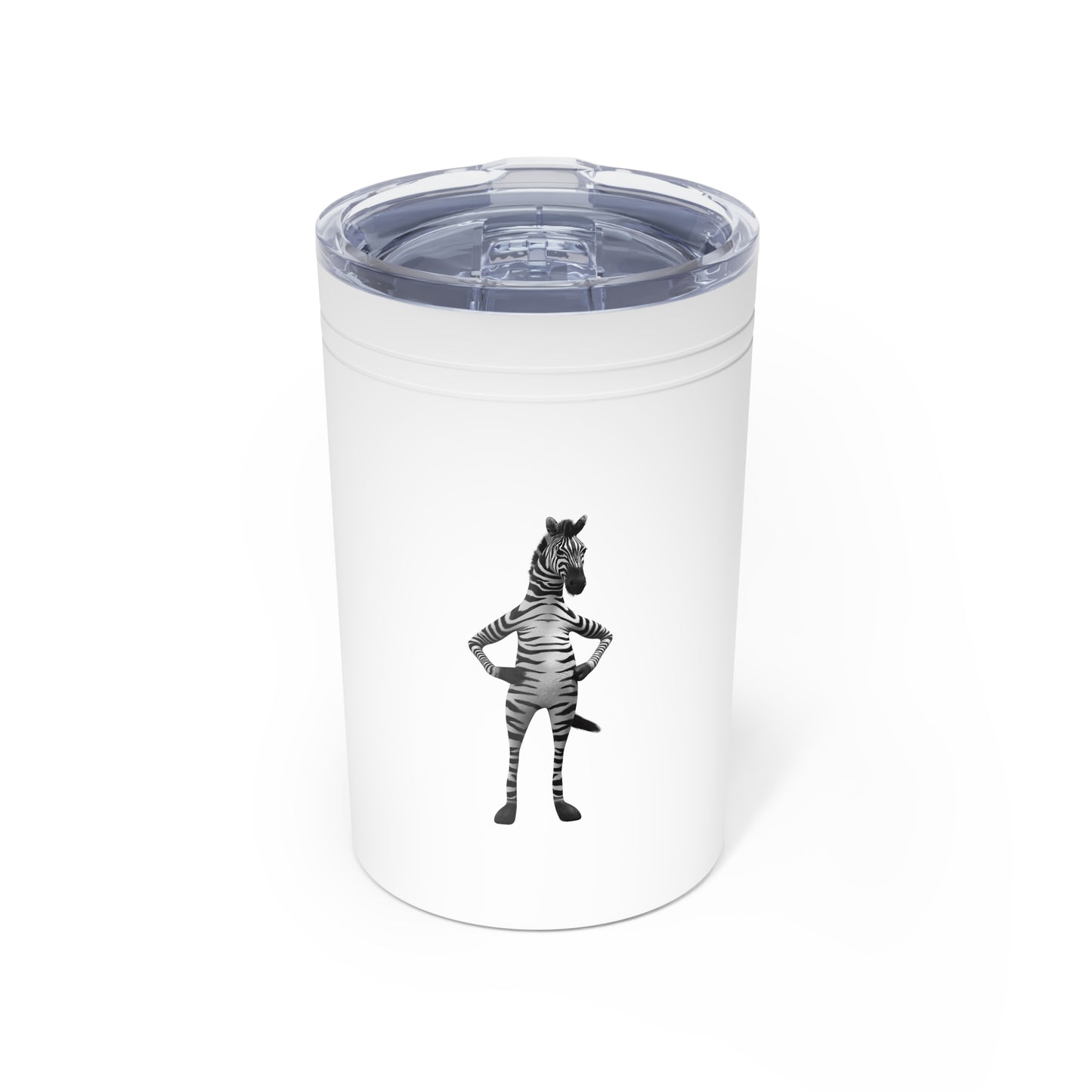 Vacuum Insulated Tumbler, 11oz - Zebra Pose