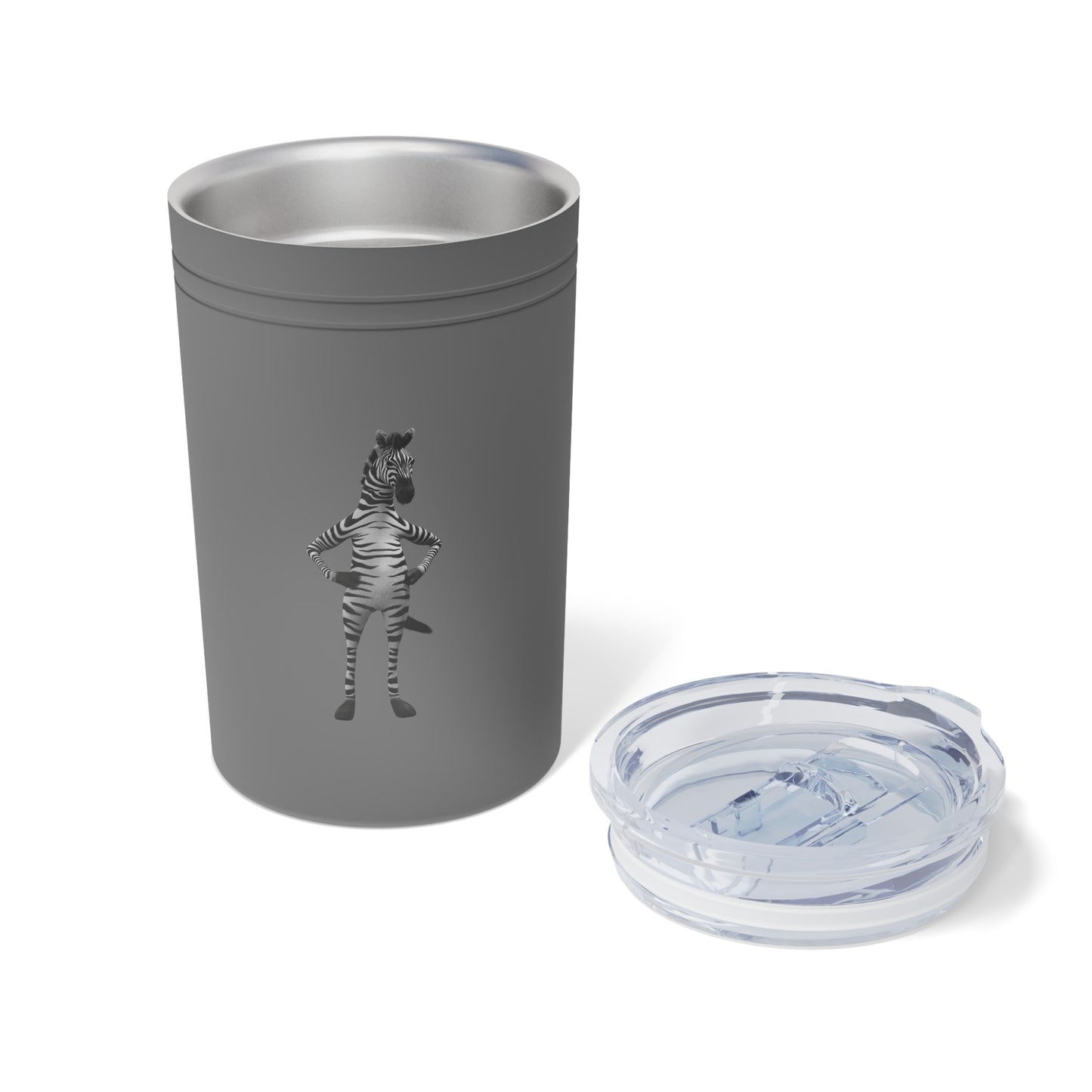 Vacuum Insulated Tumbler, 11oz - Zebra Pose
