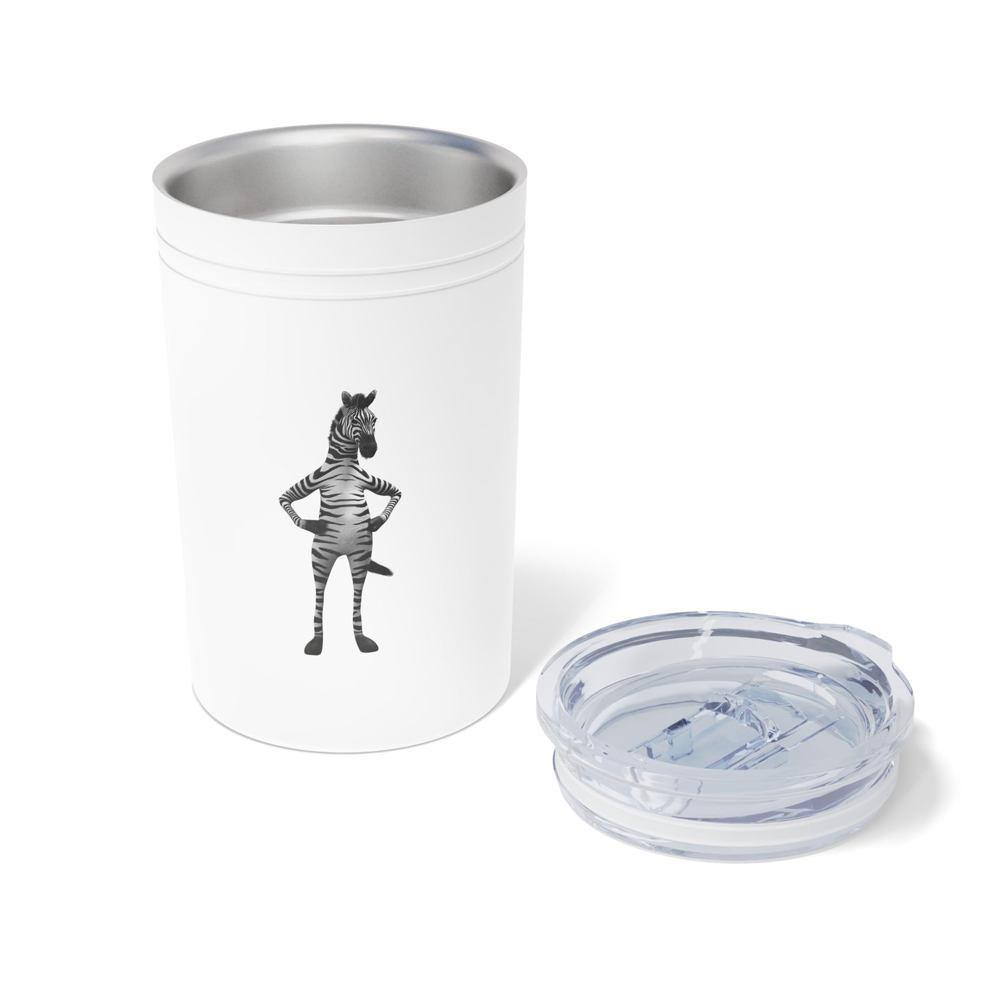 Vacuum Insulated Tumbler, 11oz - Zebra Pose
