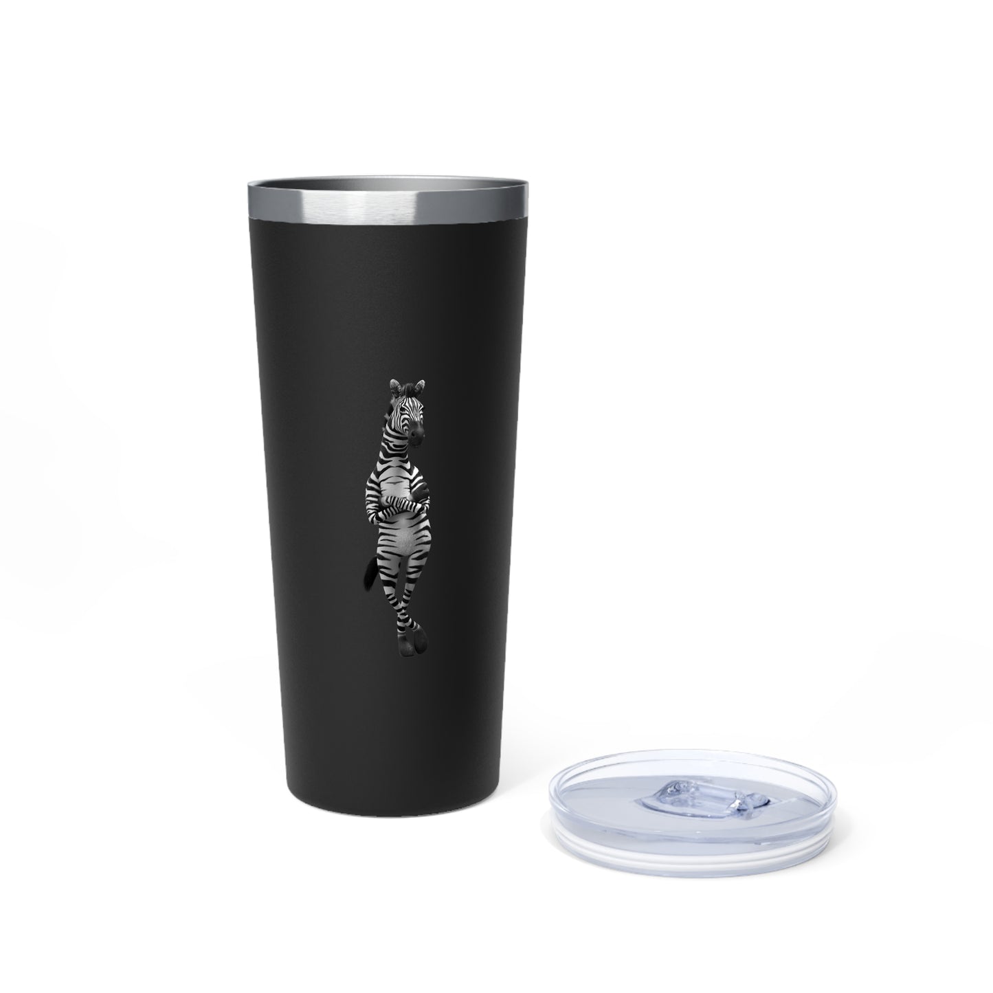 Copper Vacuum Insulated Tumbler, 22oz - Zebra Pose