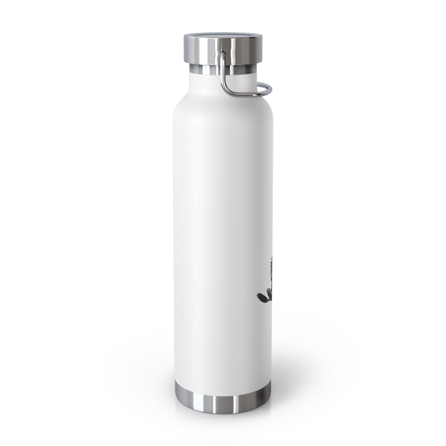 Copper Vacuum Insulated Bottle, 22oz - Zebra Pose