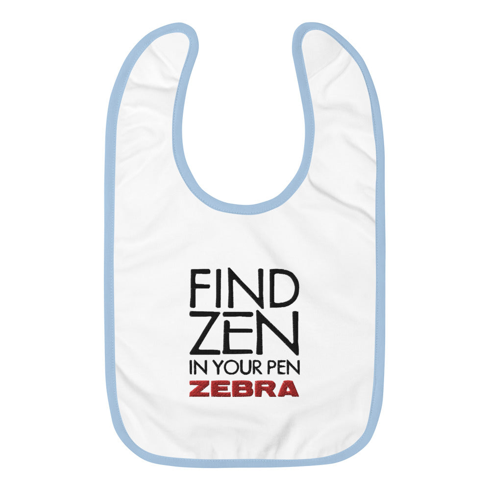 Embroidered Baby Bib