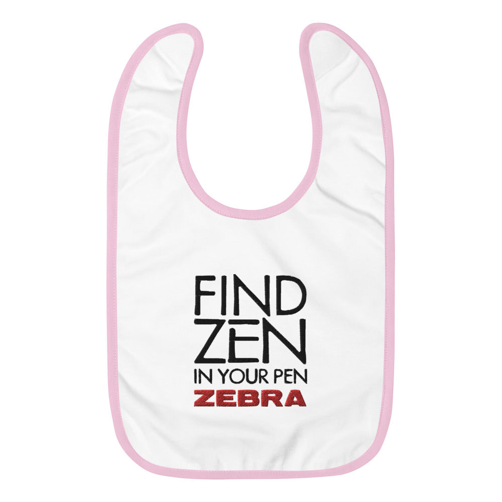 Embroidered Baby Bib