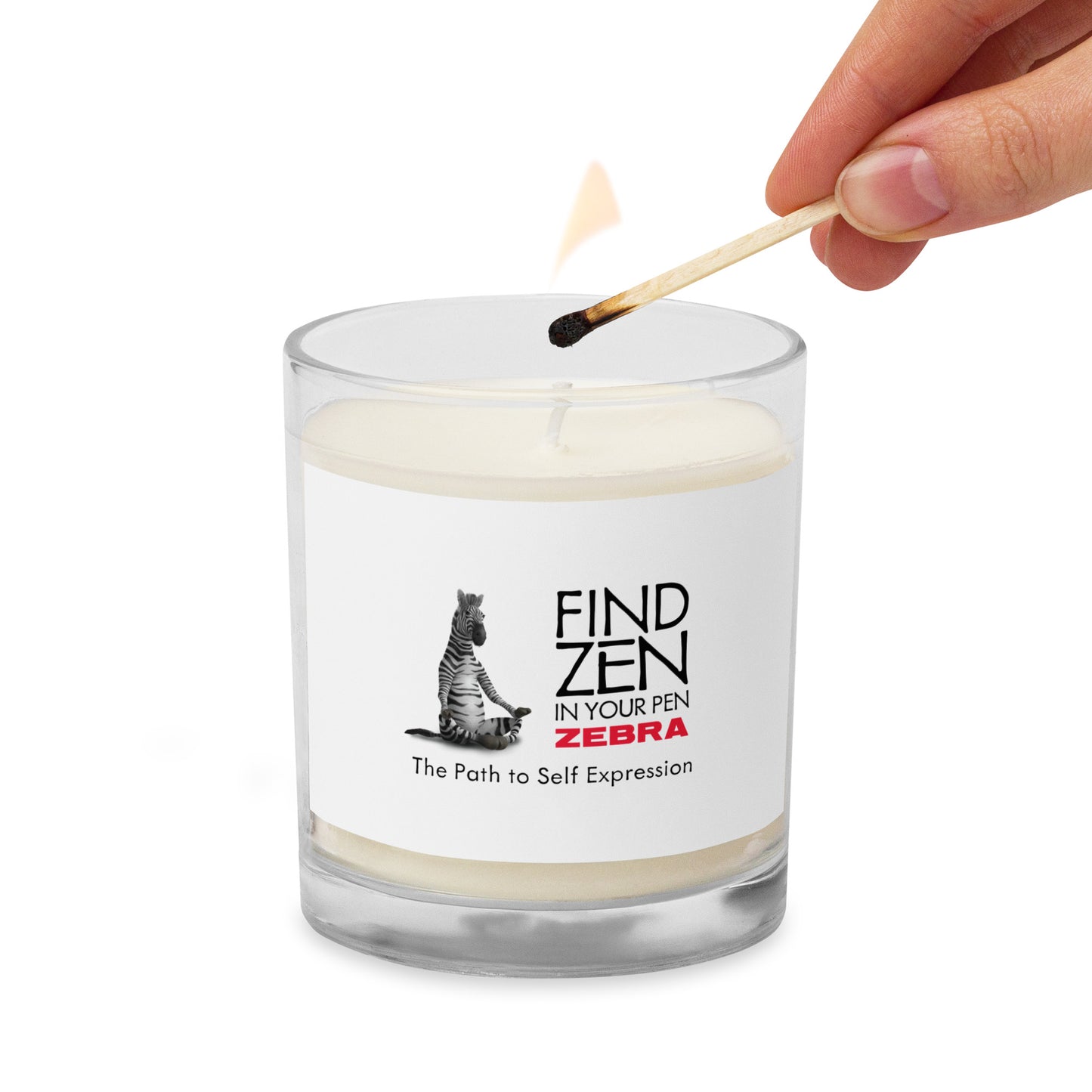 Glass Jar Soy Wax Candle