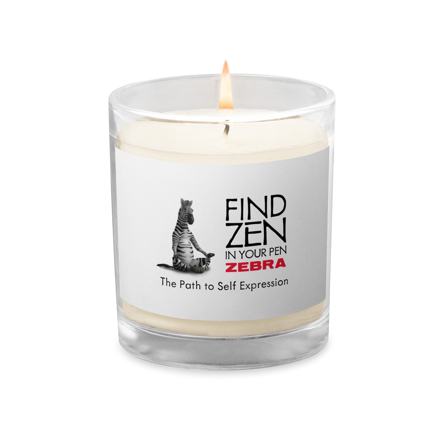 Glass Jar Soy Wax Candle