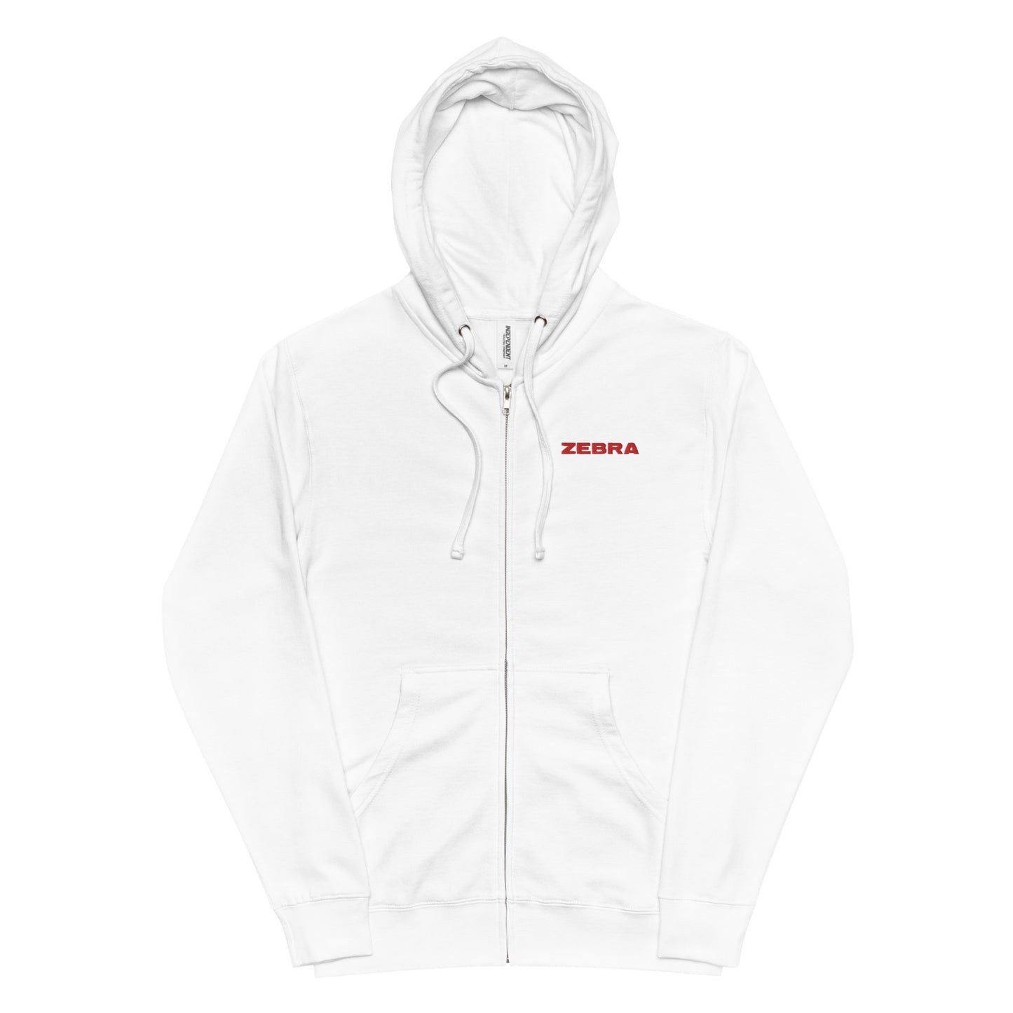 Unisex Fleece Zip Up Hoodie